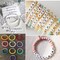 Pony Beads Bulk,Kandi Beads for Necklace Jewelry Making Hair Braiding,Bracelets Making Kits,Hair Bead,Bracelet Plastic Bead for Crafts Braids Girls(48 Color,2200PCS)